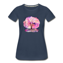 Load image into Gallery viewer, Women’s Premium Organic T-Shirt - navy