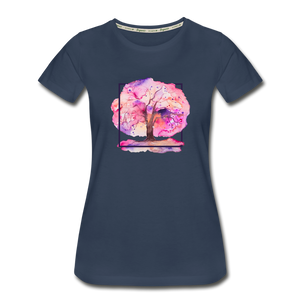 Women’s Premium Organic T-Shirt - navy