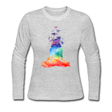 Load image into Gallery viewer, Women&#39;s Long Sleeve Jersey T-Shirt - gray