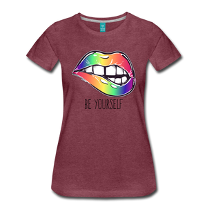 Women’s Premium T-Shirt - heather burgundy