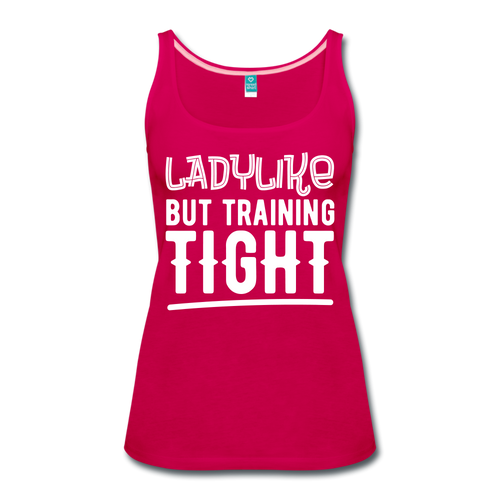 Women’s Premium Tank Top - dark pink