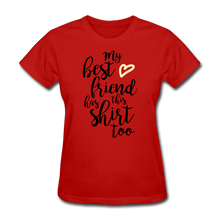 Load image into Gallery viewer, Women&#39;s T-Shirt - red