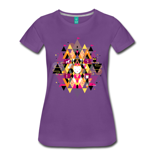 Women’s Premium T-Shirt - purple