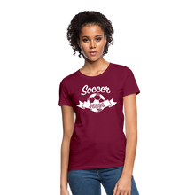 Load image into Gallery viewer, Women&#39;s T-Shirt - burgundy