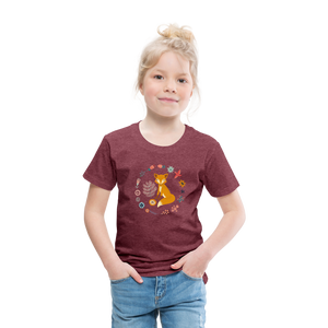 Toddler Premium T-Shirt - heather burgundy