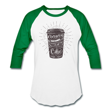 Load image into Gallery viewer, Baseball T-Shirt - white/kelly green