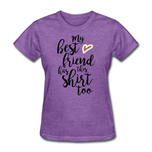 Load image into Gallery viewer, Women&#39;s T-Shirt - purple heather