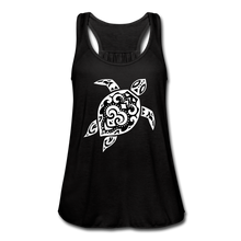 Load image into Gallery viewer, Women&#39;s Flowy Tank Top by Bella - black