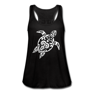 Women's Flowy Tank Top by Bella - black