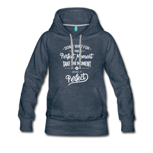 Load image into Gallery viewer, Women’s Premium Hoodie - heather denim