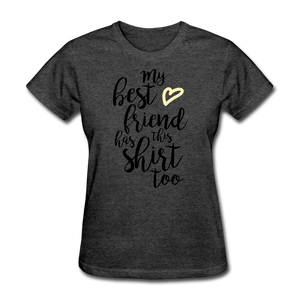 Women's T-Shirt - heather black