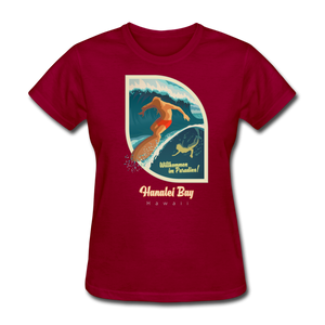 Women's T-Shirt - dark red