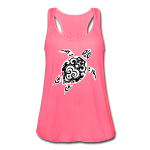 Women's Flowy Tank Top by Bella - neon pink