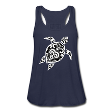 Load image into Gallery viewer, Women&#39;s Flowy Tank Top by Bella - navy