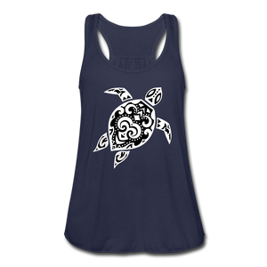 Women's Flowy Tank Top by Bella - navy