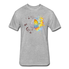 Load image into Gallery viewer, Fitted Cotton/Poly T-Shirt by Next Level - heather gray