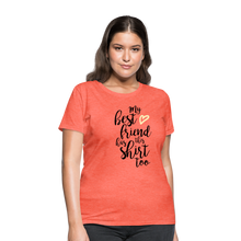 Load image into Gallery viewer, Women&#39;s T-Shirt - heather coral