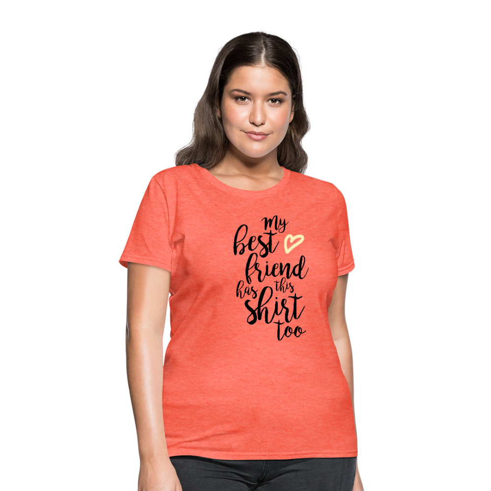 Women's T-Shirt - heather coral