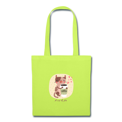 Tote Bag - lime green