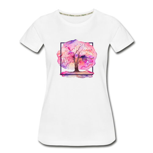 Women’s Premium Organic T-Shirt - white