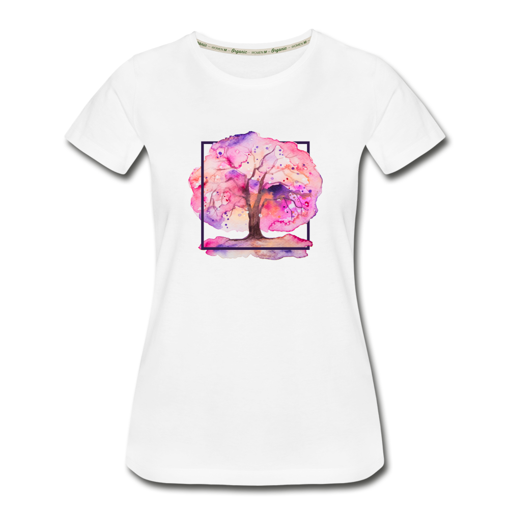 Women’s Premium Organic T-Shirt - white