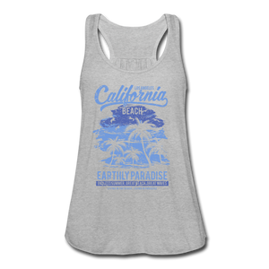 Women's Flowy Tank Top by Bella - heather gray