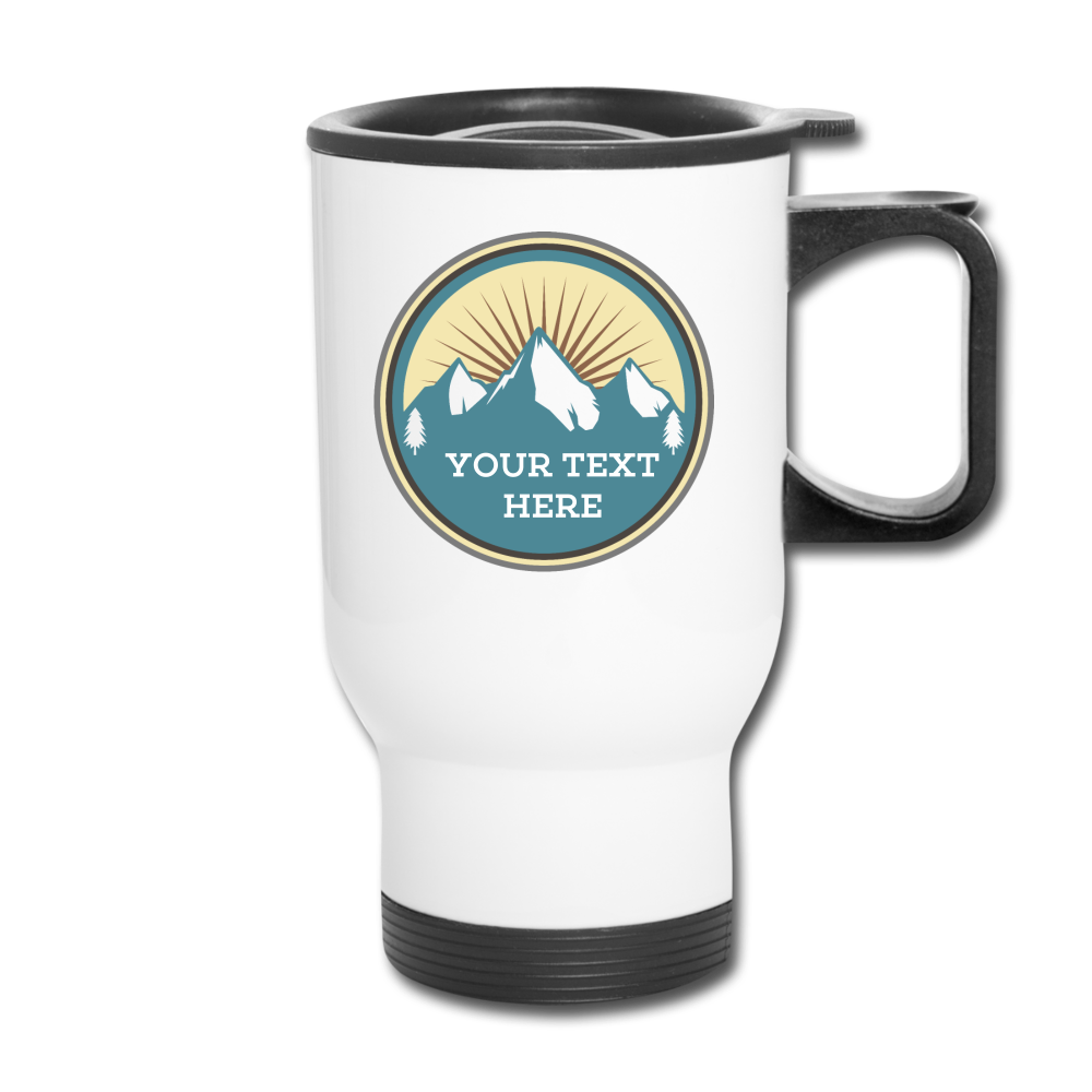 Travel Mug - white