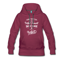 Load image into Gallery viewer, Women’s Premium Hoodie - burgundy