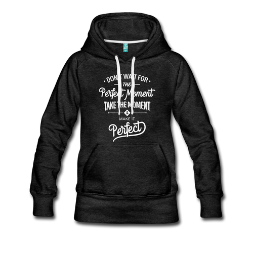 Women’s Premium Hoodie - charcoal gray