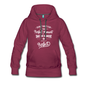 Women’s Premium Hoodie - burgundy