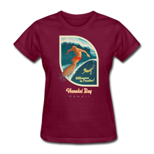 Load image into Gallery viewer, Women&#39;s T-Shirt - burgundy