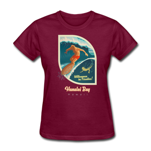 Women's T-Shirt - burgundy