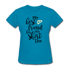 Load image into Gallery viewer, Women&#39;s T-Shirt - turquoise