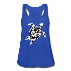 Women's Flowy Tank Top by Bella - royal blue