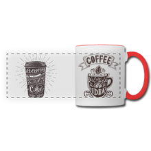 Load image into Gallery viewer, Panoramic Mug - white/red