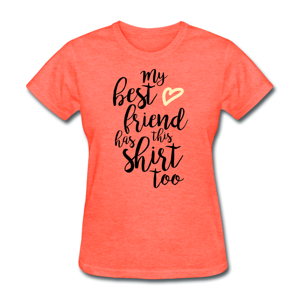 Women's T-Shirt - heather coral