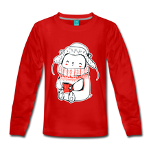 Load image into Gallery viewer, Kids&#39; Premium Long Sleeve T-Shirt - red