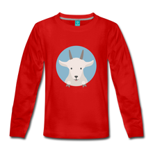 Load image into Gallery viewer, Kids&#39; Premium Long Sleeve T-Shirt - red