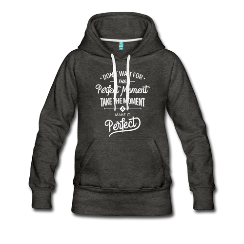 Women’s Premium Hoodie - charcoal gray