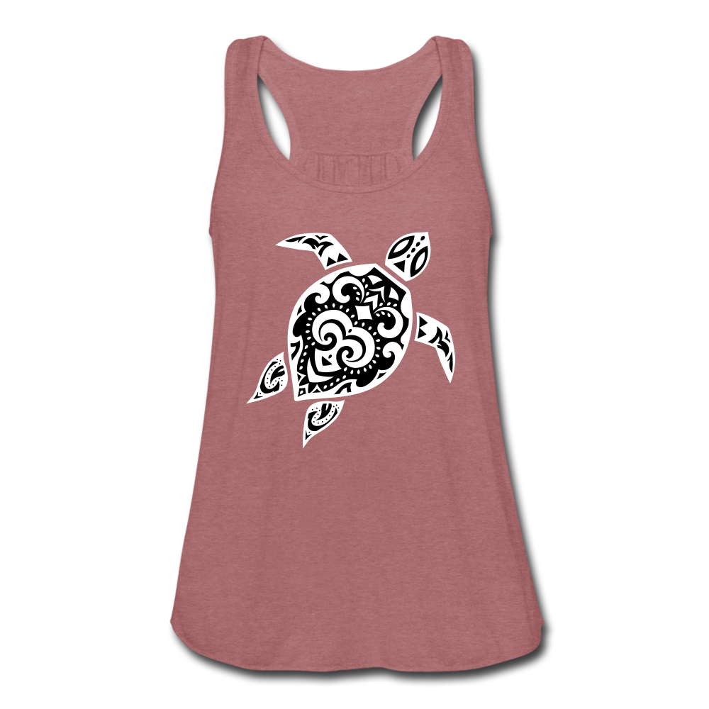 Women's Flowy Tank Top by Bella - mauve