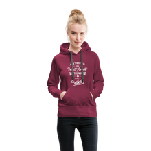 Load image into Gallery viewer, Women’s Premium Hoodie - burgundy