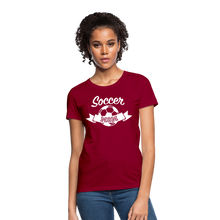 Load image into Gallery viewer, Women&#39;s T-Shirt - dark red