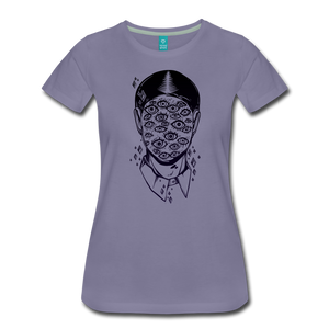 Women’s Premium T-Shirt - washed violet