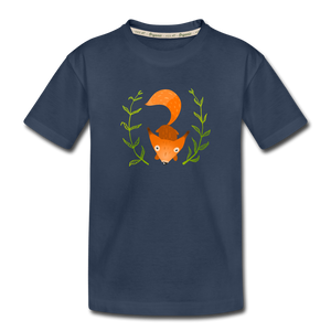 Toddler Premium Organic T-Shirt - navy