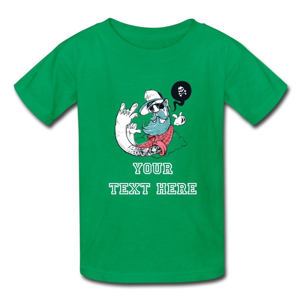 Customize it! - Kids' T-Shirt - kelly green