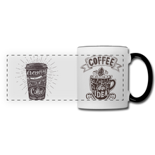 Load image into Gallery viewer, Panoramic Mug - white/black