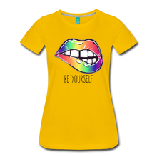 Load image into Gallery viewer, Women’s Premium T-Shirt - sun yellow