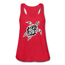 Load image into Gallery viewer, Women&#39;s Flowy Tank Top by Bella - red